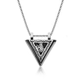 Silver Tughra Amulet Necklace